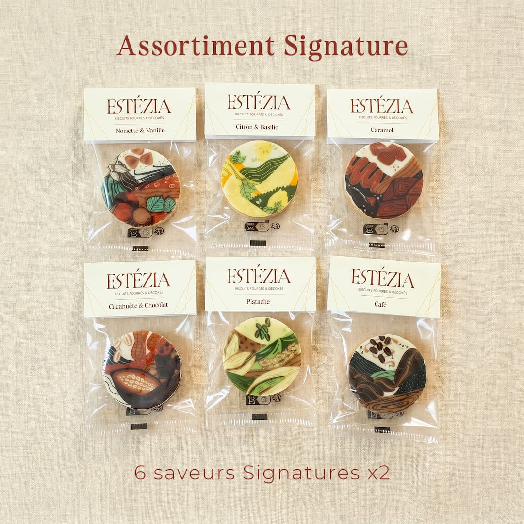 Sachet Individuel - Lot de 12 biscuits