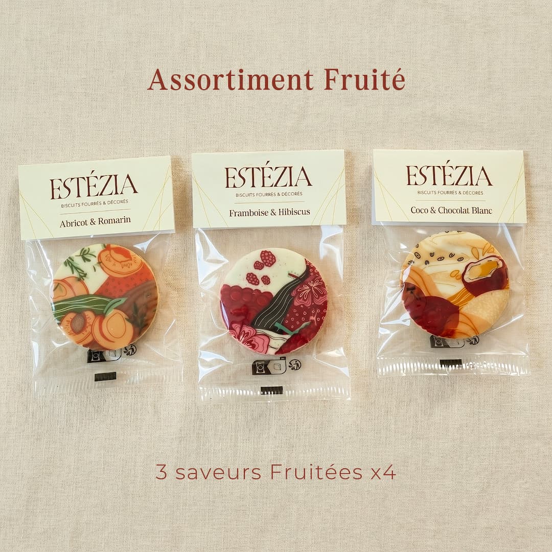 Sachet Individuel - Lot de 12 biscuits