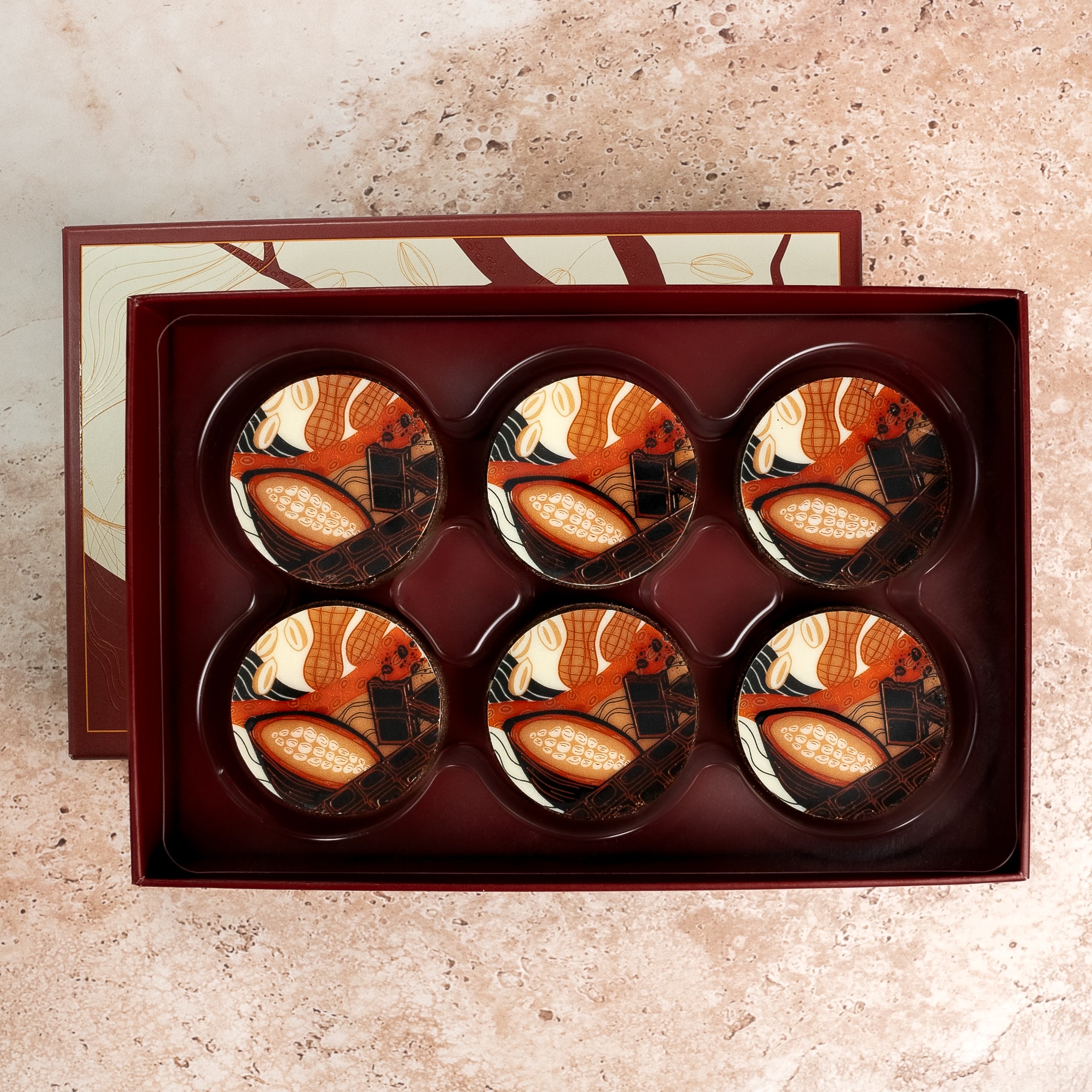 Coffret Cacahuète & Chocolat - 12 pièces