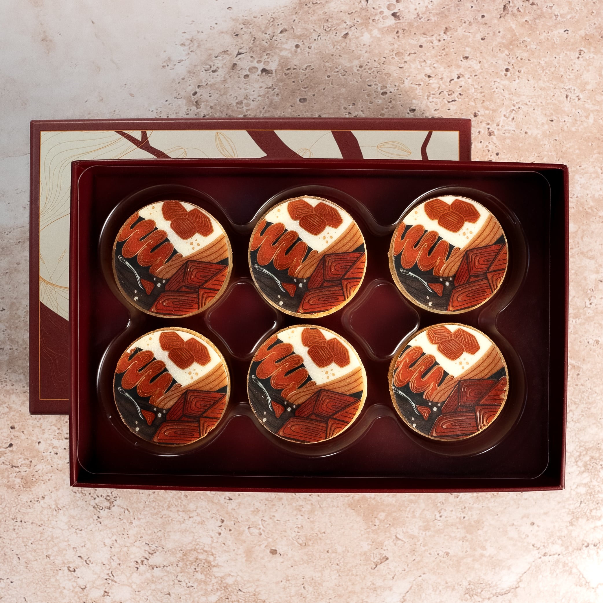 Coffret Caramel - 12 pièces