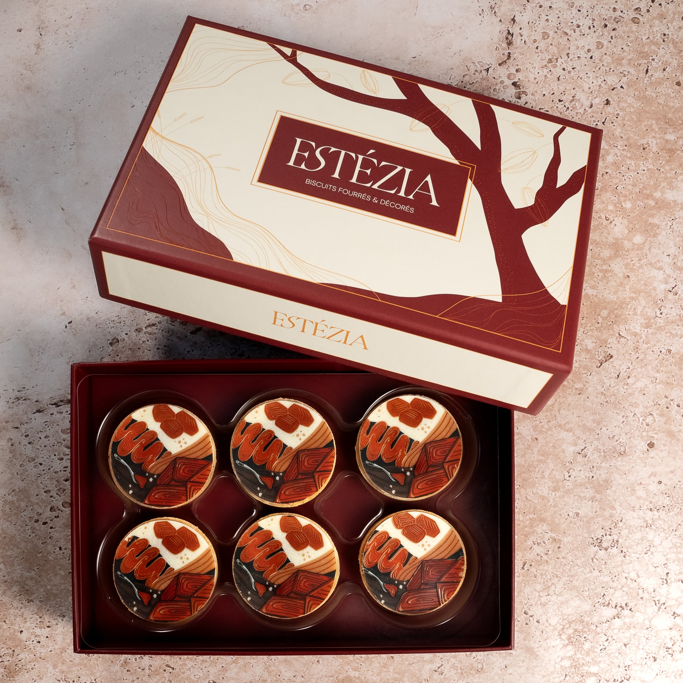 Coffret Caramel - 12 pièces