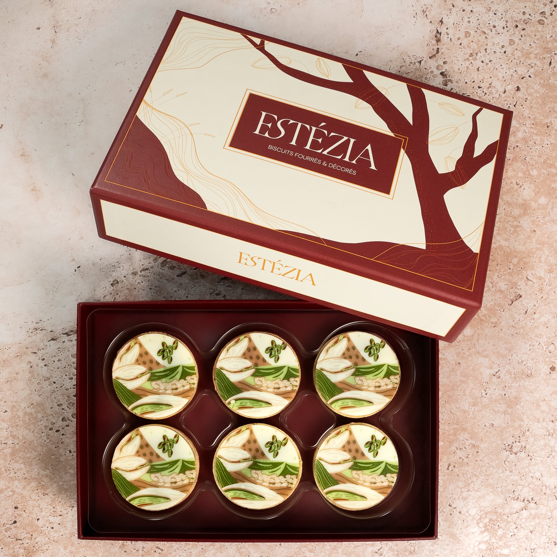 Coffret Pistache - 12 pièces