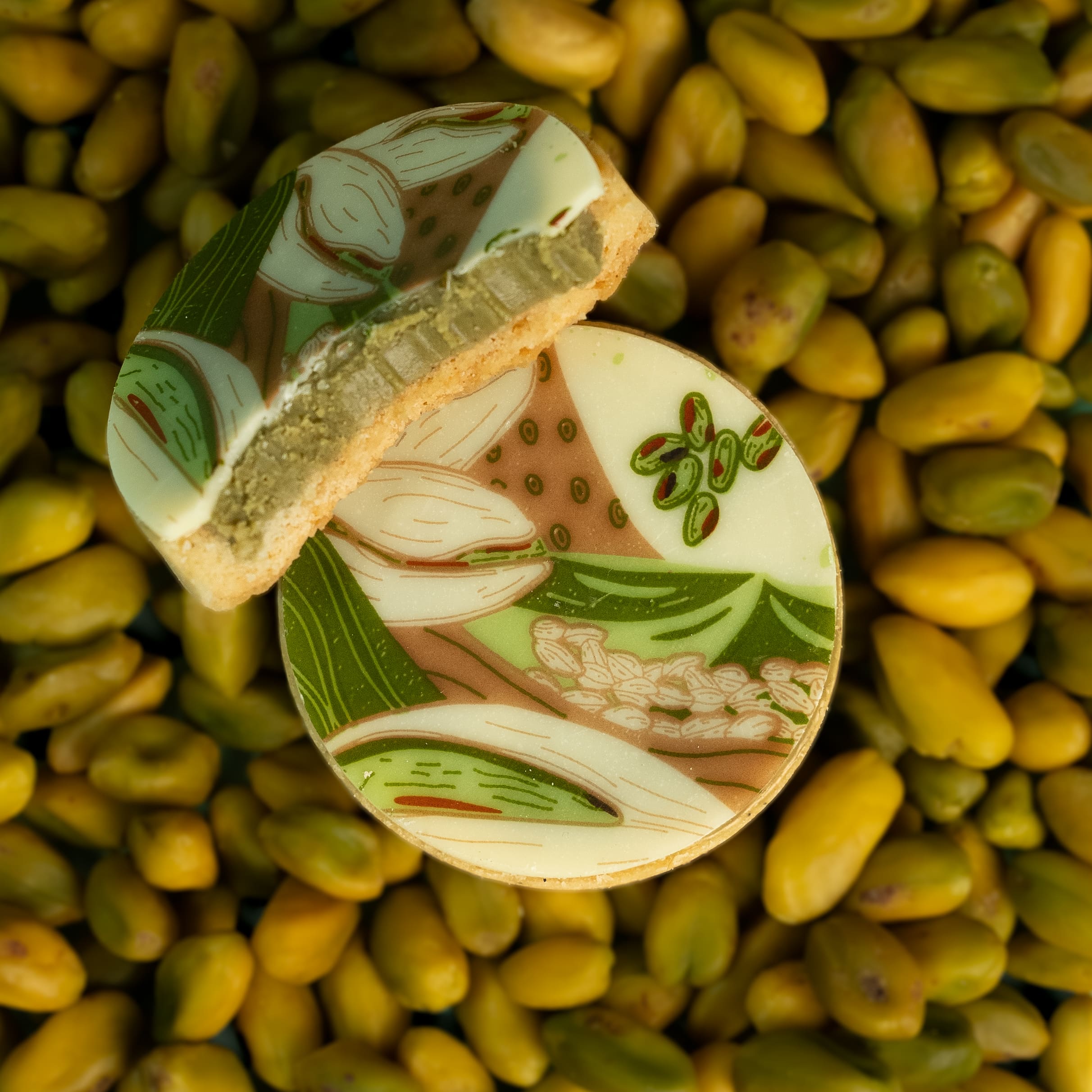 Coffret Pistache - 12 pièces