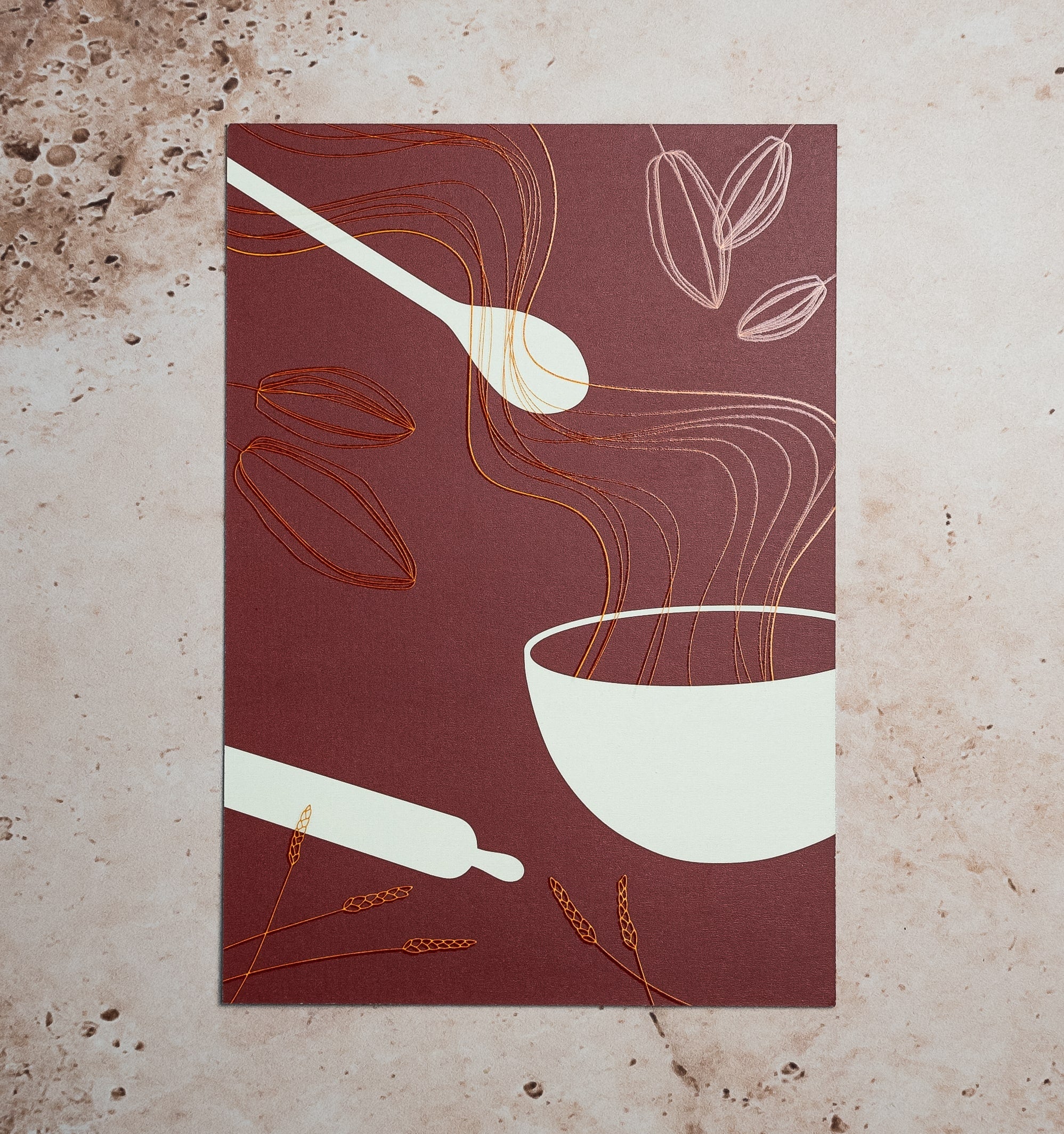 Carte illustrée Estézia