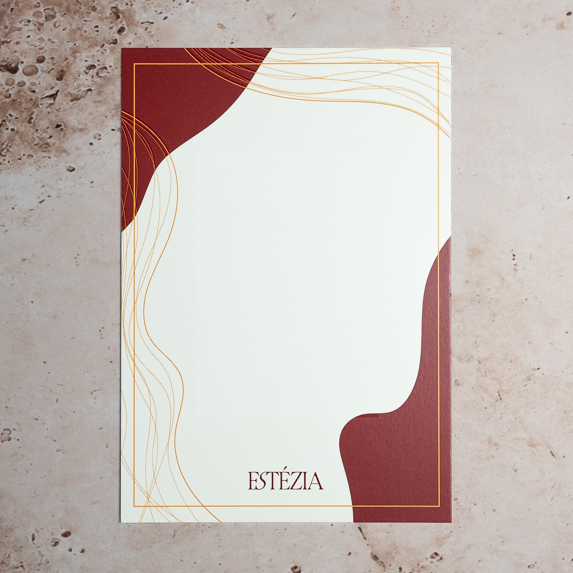 Carte illustrée Estézia